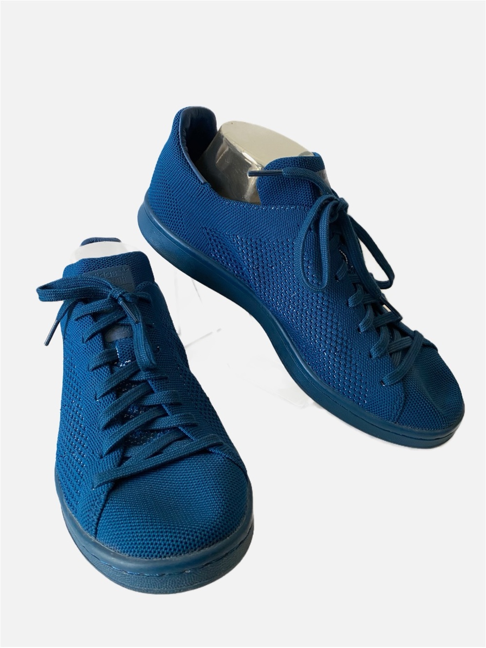 Adidas Stan Smith Primeknit 'Tech Steel' sneakers, tennis court street